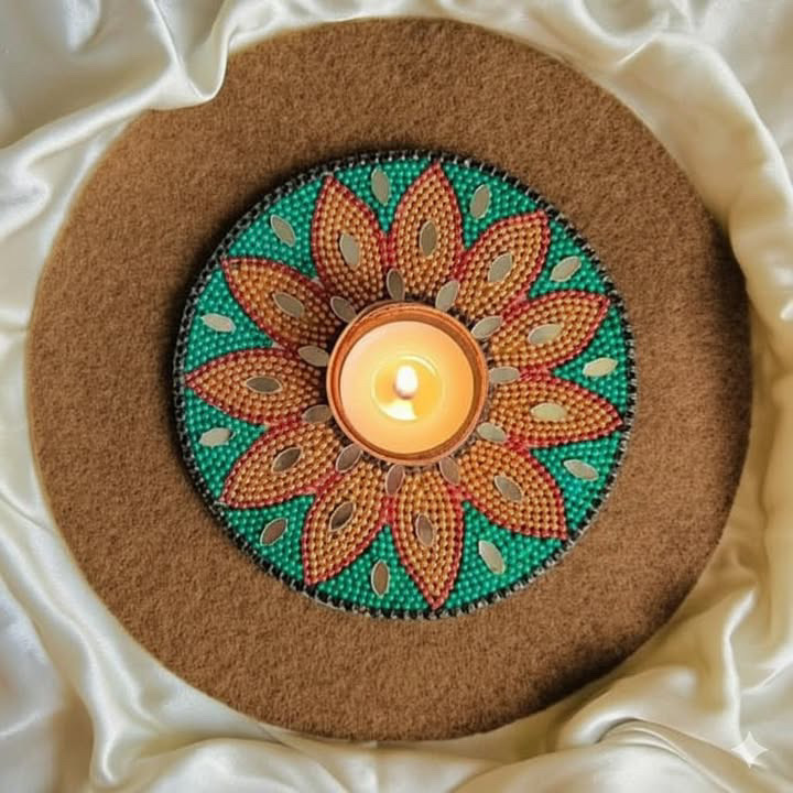 Mandala Tealight Holder 2 - Image 2