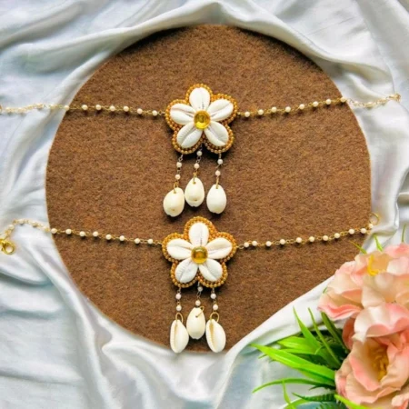 Shell Flower Anklet