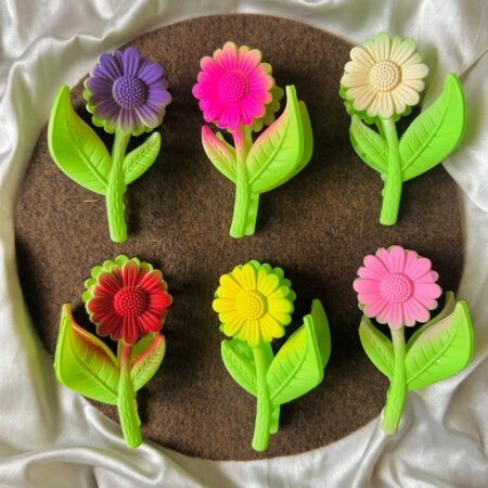 Sunflower Claw Clips